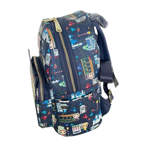 Disney Parks Loungefly Dapper Dans Main Street USA Mini Backpack main image 4